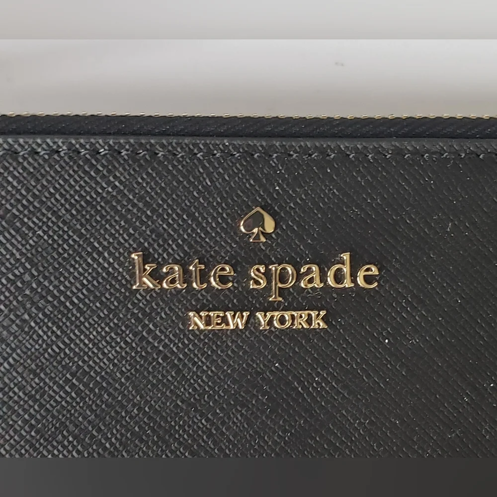 Kate Spade Madison Double Zip Wristlet in Black